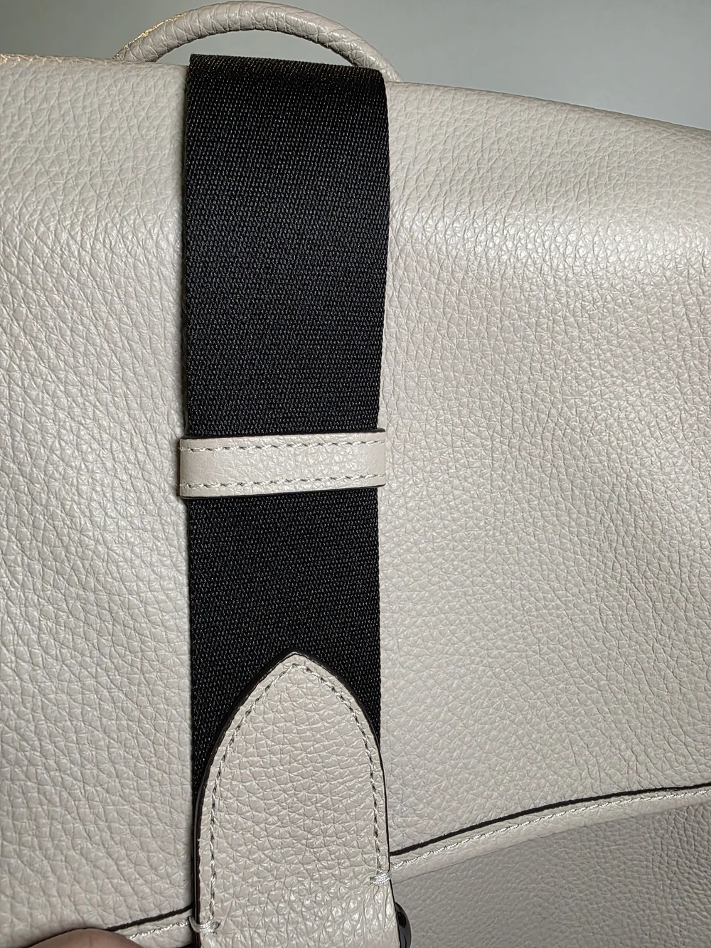 Coach Blaine Leather Laptop Backpack with Black Strap